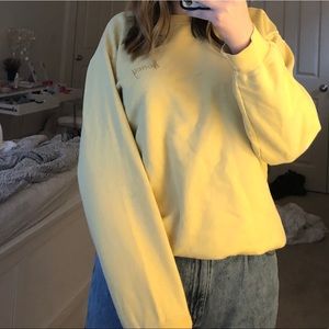 Brandy Melville “Honey” Sweatshirt